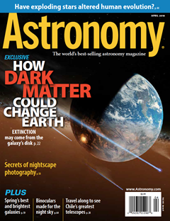 April 2018 Astronomy Cover